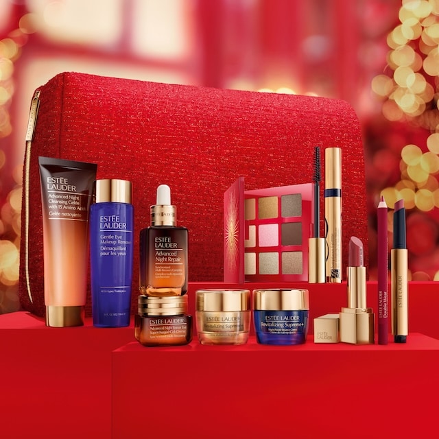 新品・未使用 ESTEE LAUDER スキンケアセット 2026 Holiday Blockbuster Gift Set: 9 Full-Size Gifts | Estée Lauder