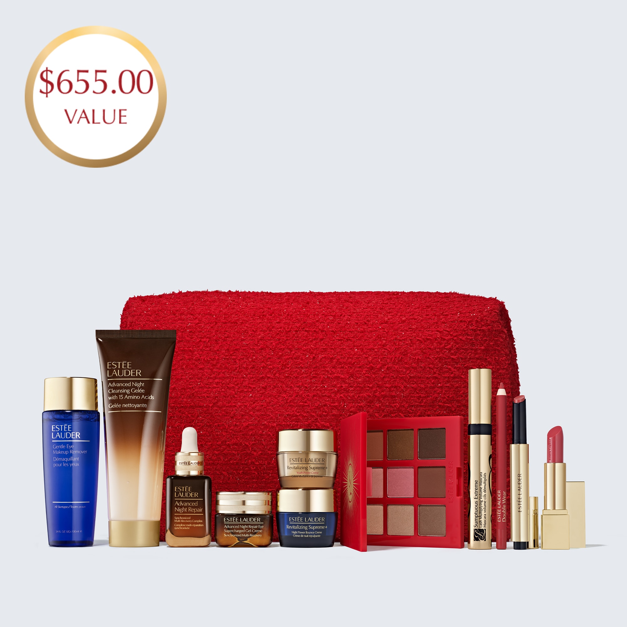 ESTEE LAUDER メイクアップ クリスマスコフレ セット 2026 Holiday Blockbuster Gift Set: 9 Full-Size Gifts | Estée Lauder
